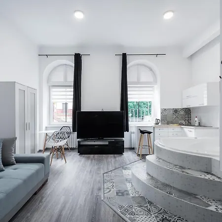 아파트 Jacuzzi Jm Wawelofts 크라쿠프